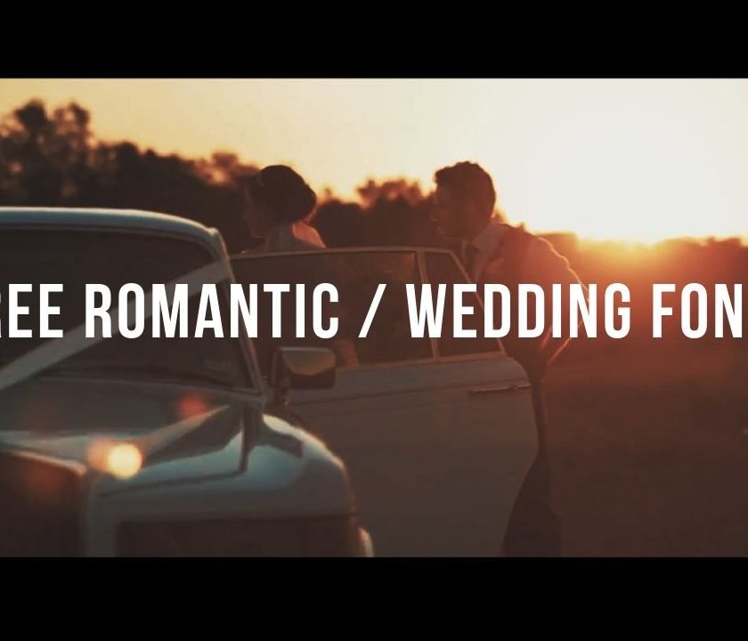 free fonts for wedding videos, free wedding fonts, free fonts, tuts and reviews, fonts for wedding invitations, romantic fonts,