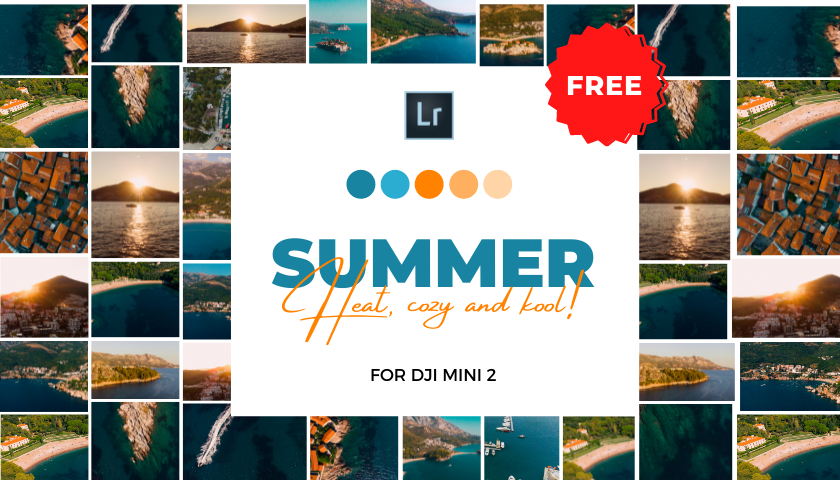 FREE DJI Mini 2 Lightroom Presets